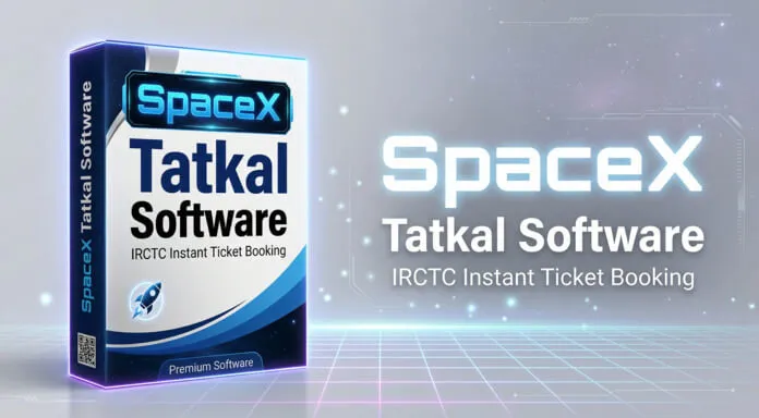 SpaceX Tatkal Software dashboard - ultra fast IRCTC booking interface